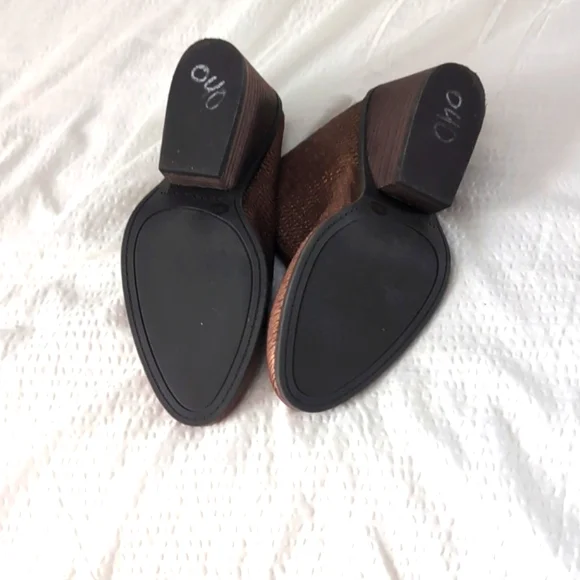 Lucky Brand LK- LARSSON Bronze Leather Mule/ Clog Size 7.5 - Picture 8 of 12